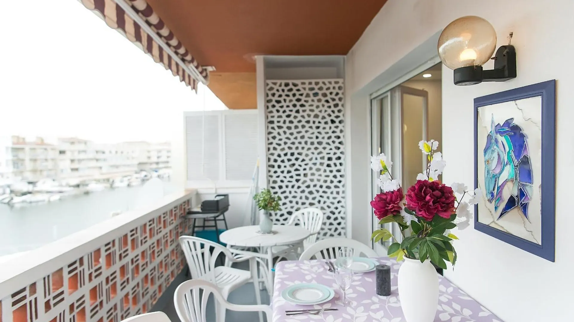 Lägenhet Welcs Apartamento 244 Emp Con Terraza Con Vista Empuriabrava
